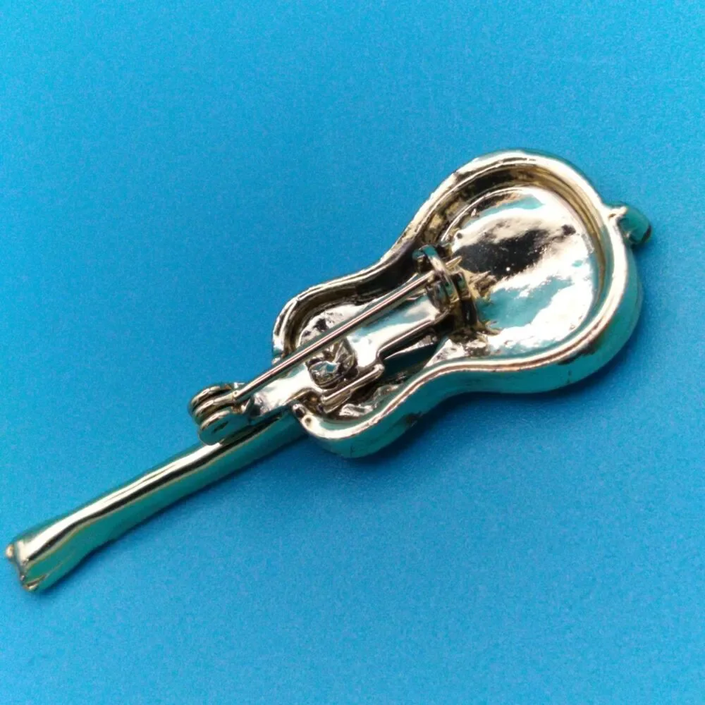Guitar Brooch Pin 2.25